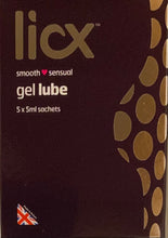 Load image into Gallery viewer, Licx. Smooth Sensual Gel Lube.